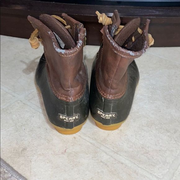 •SPERRY• duck/rain boots size youth 6=womens 6.5 - Picture 4 of 6